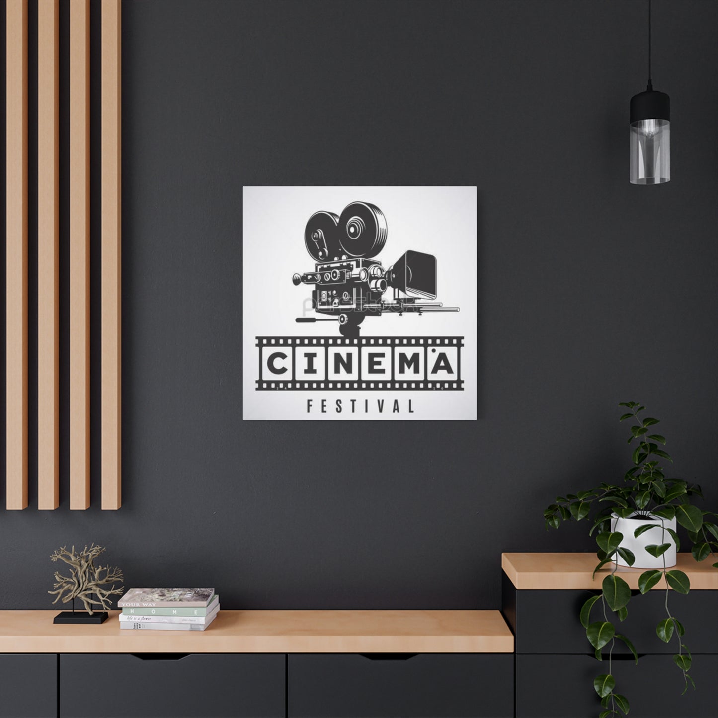 Cinema Festival Graffiti Wall Art & Canvas Prints