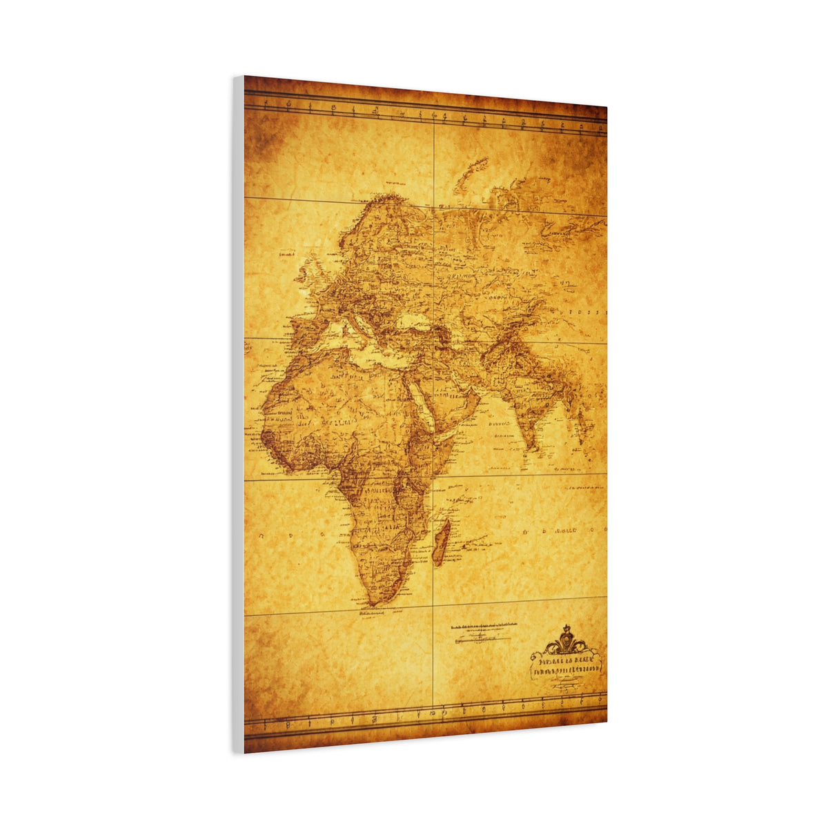 Historic Old World Atlas Map Wall Art & Canvas Prints