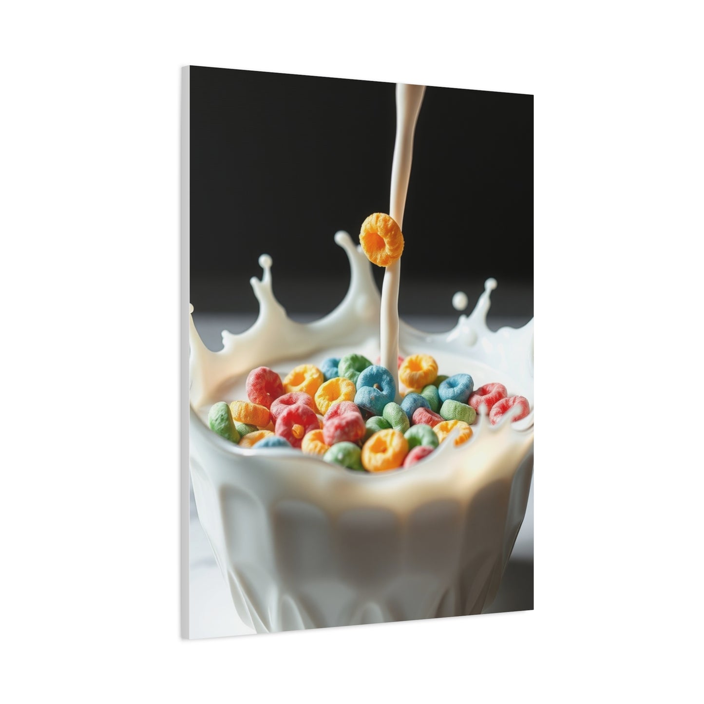 Gastronomic Milk Splendor Art Wall Art & Canvas Print
