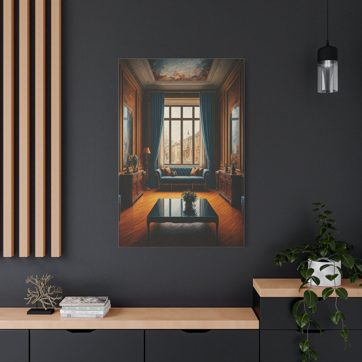 Classic Elegance Interior Scene Wall Art & Canvas Prints