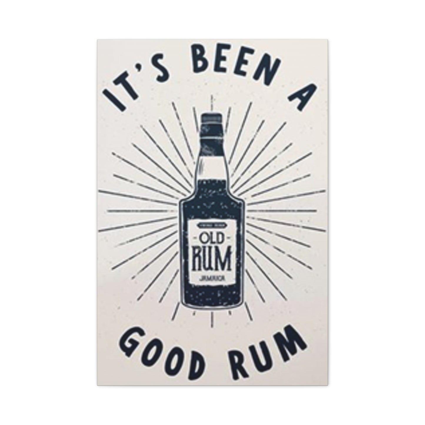 Old Rum Poster Wall Art & Canvas Prints