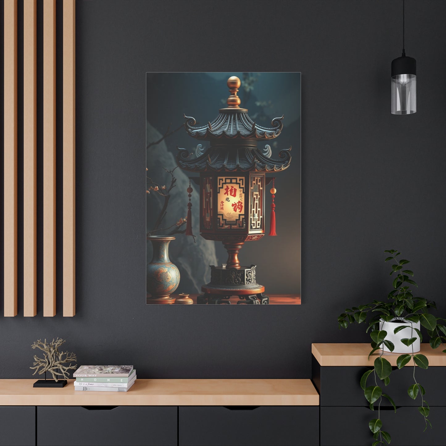 Chinese Decor Art Refined Elite Canvas Wall Art & Canvas Print