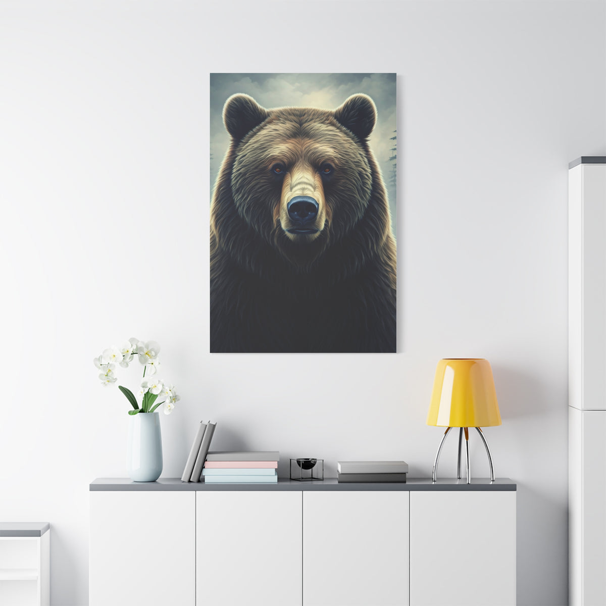 Soft Daylight Bear Portrait Wall Art & Canvas Prints
