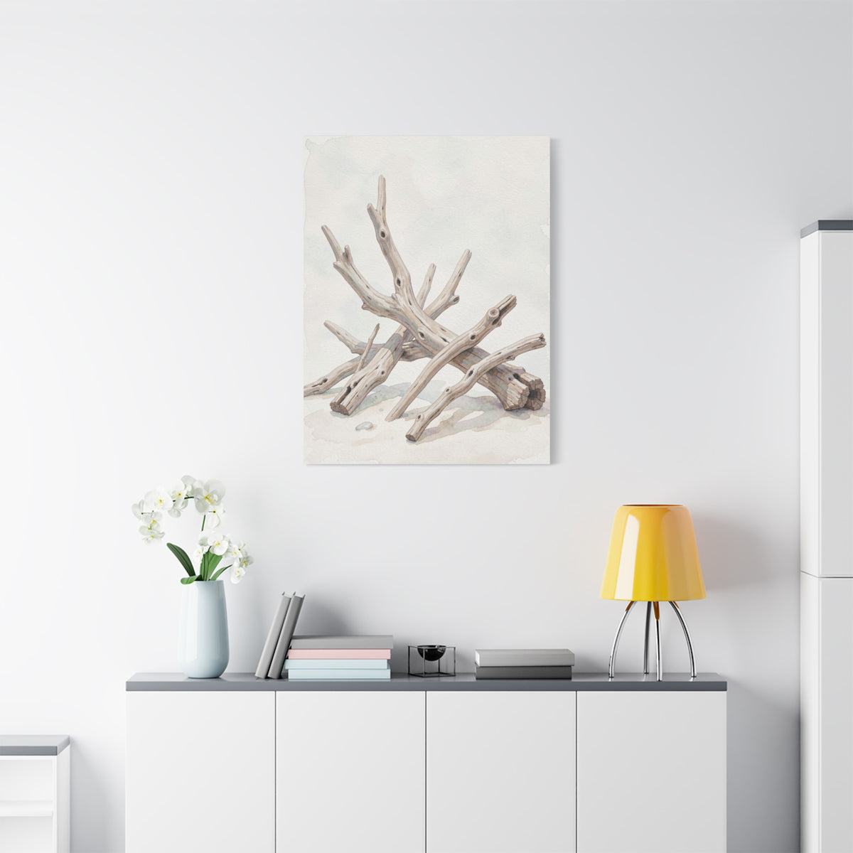 Weathered Driftwood Sculpture Wall Art & Canvas Prints