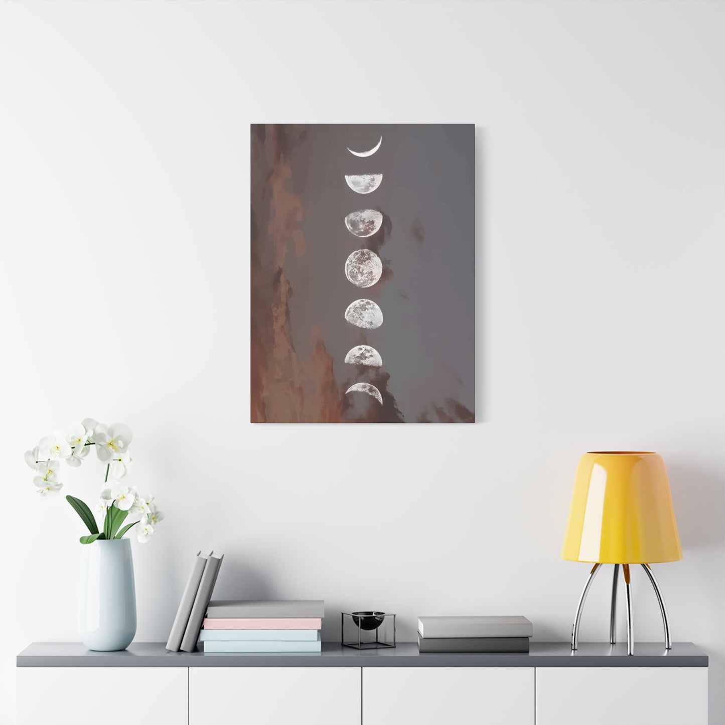 Phases of Moon Wall Art & Canvas Prints