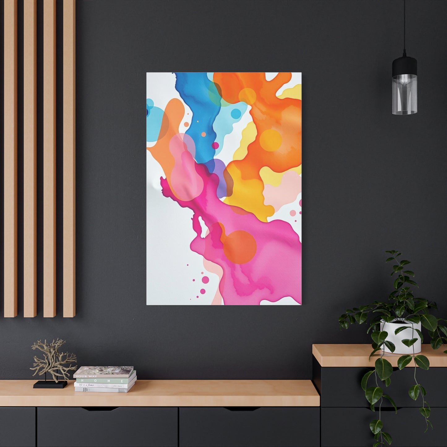 Abstract Watercolors Art Canvas Art 2 Wall Art & Canvas Print