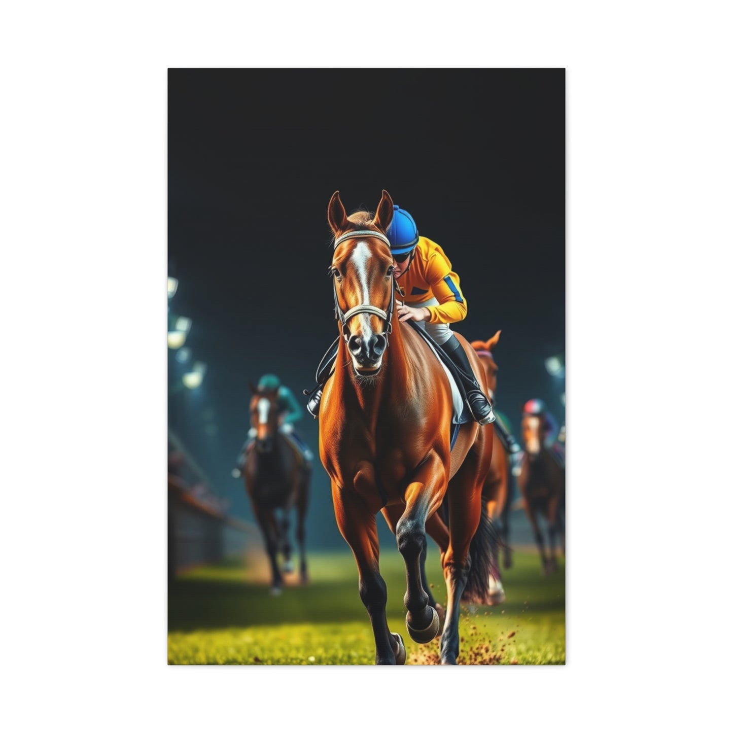 Collection Horse Racing Art Wall Art & Canvas Print