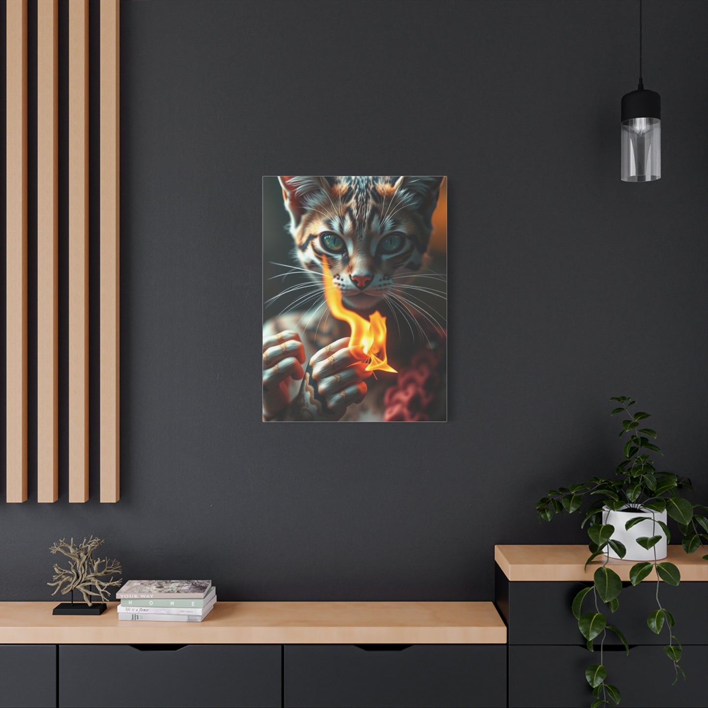 Art Of Catfight Art Refined Elite Canvas Wall Art & Canvas Print
