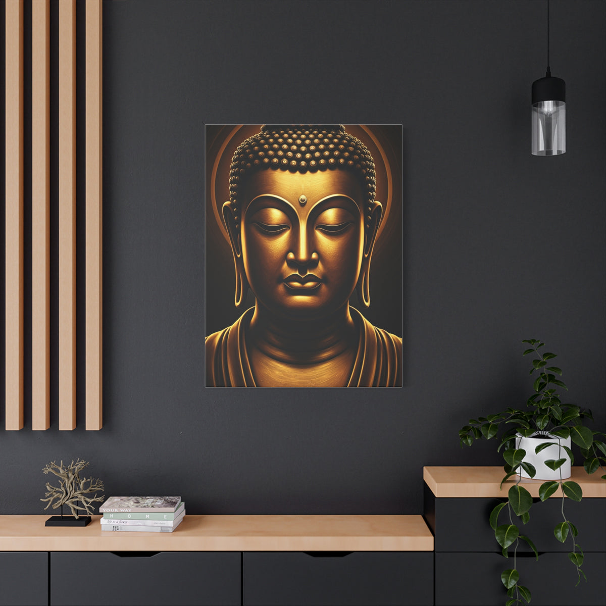 Soft Glow Enlightenment Buddha Wall Art & Canvas Prints
