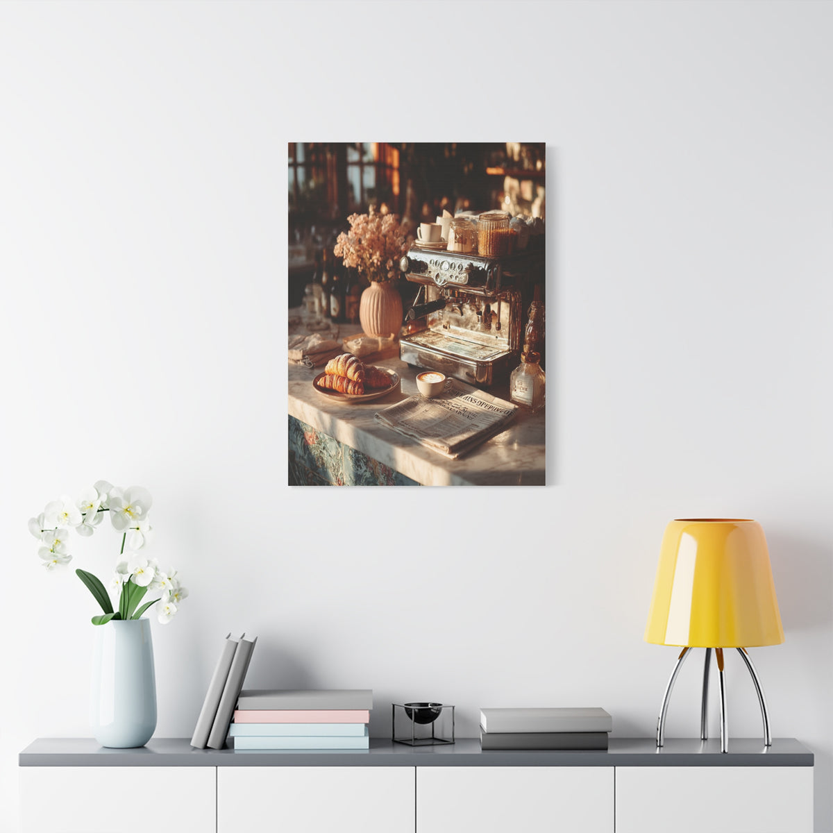 Italian Espresso Bar Morning Ritual Wall Art & Canvas Print