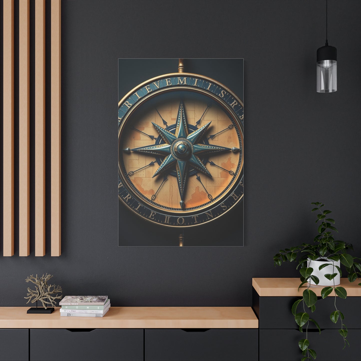 Supreme Compass Art Wall Art & Canvas Print