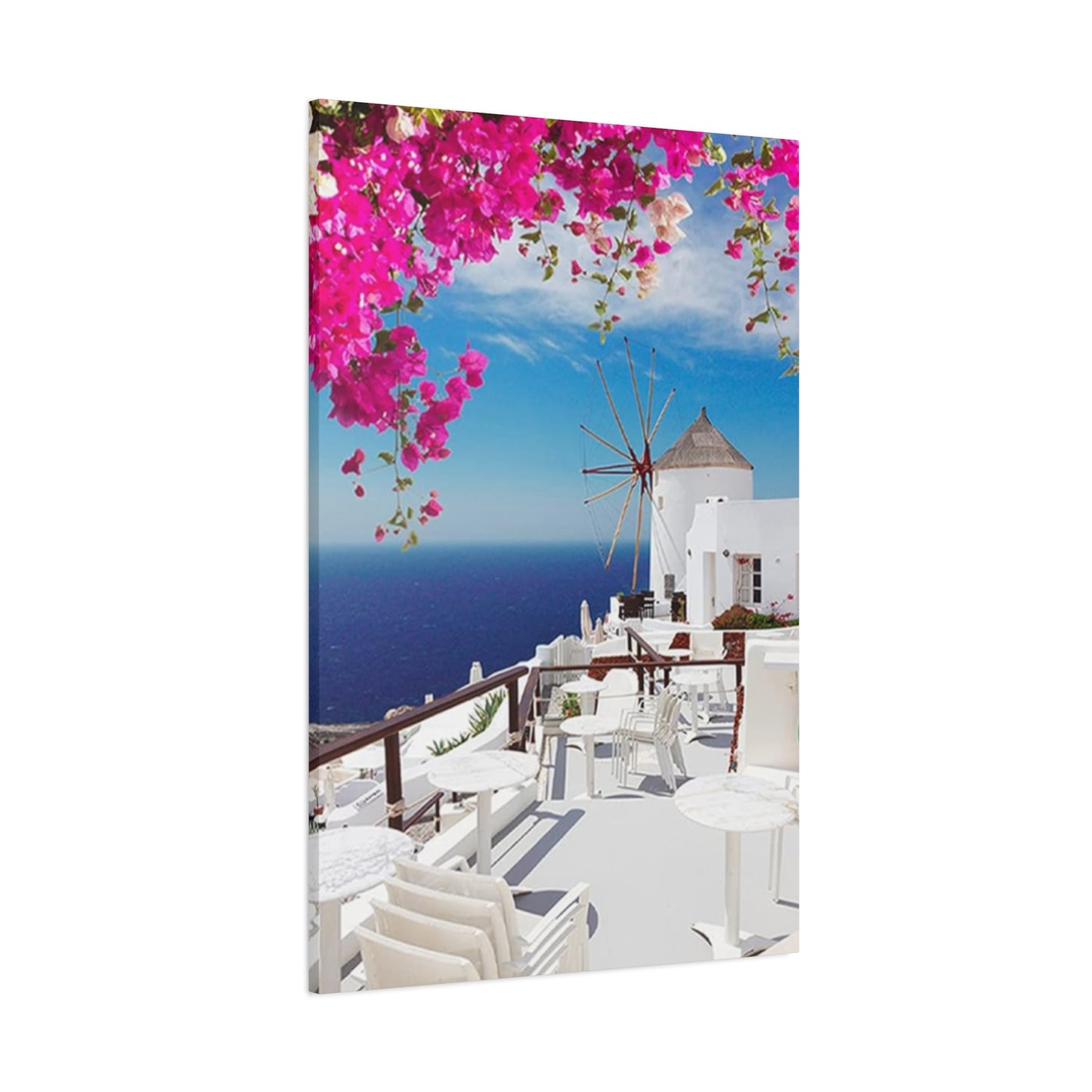 Greece Windmill Wall Art & Canvas Prints