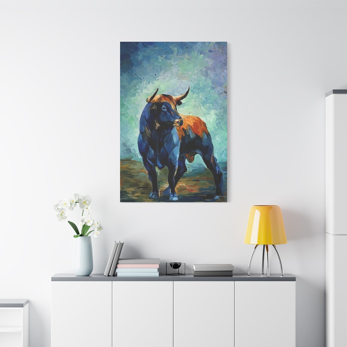 Bull Wall Art & Canvas Prints