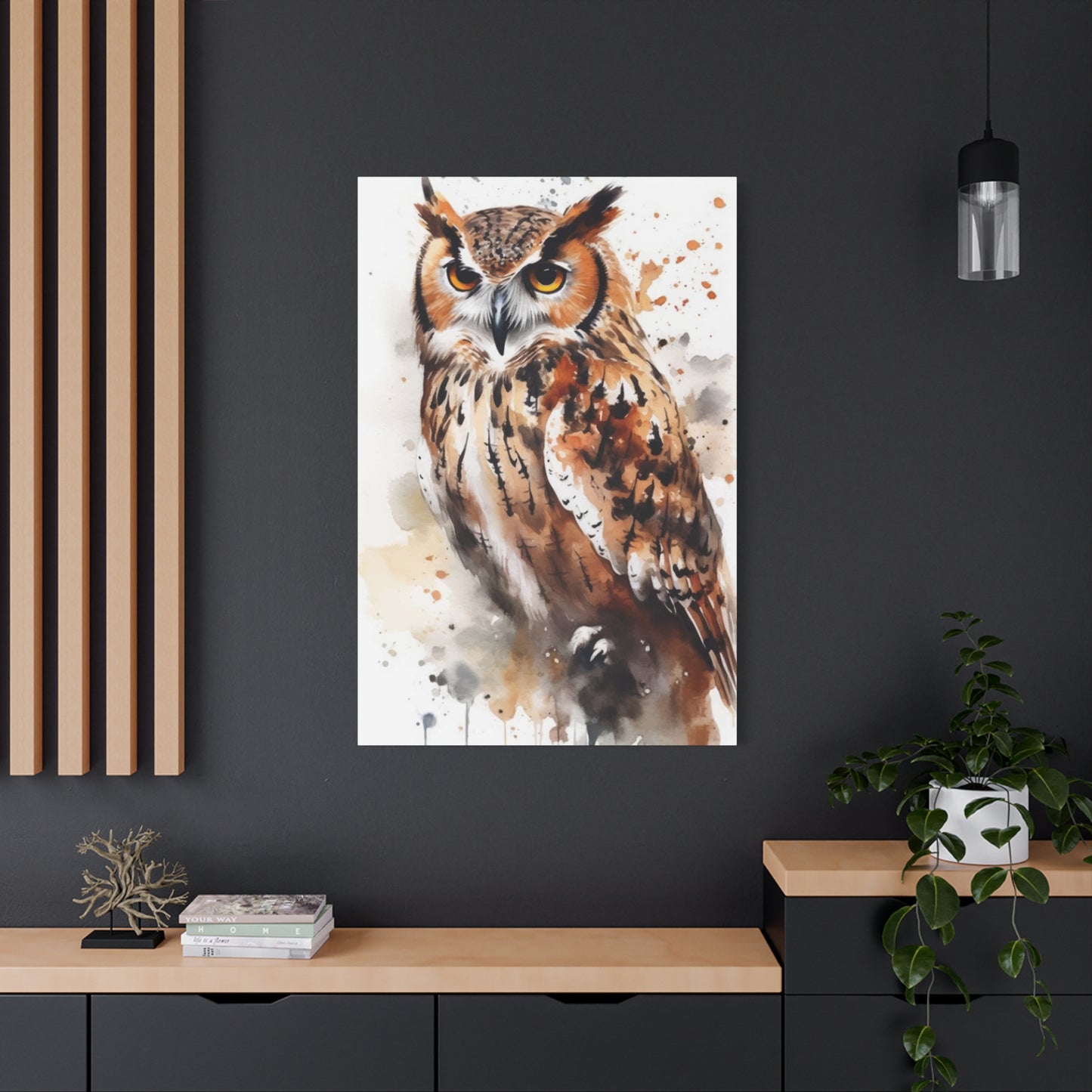 Brown Owl Wall Art & Canvas Prints