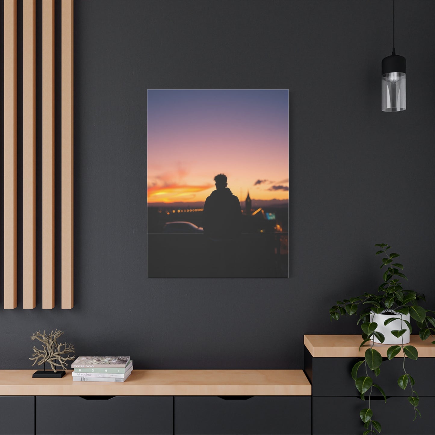 Vision Lonely Art Art Wall Art & Canvas Print