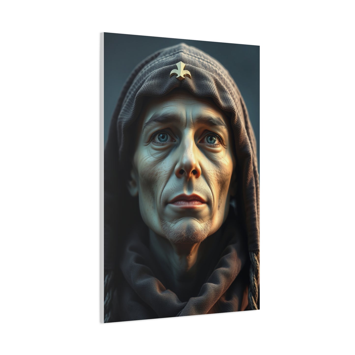 Blue & Gray Art Luxury Canvas Wall Art & Canvas Print