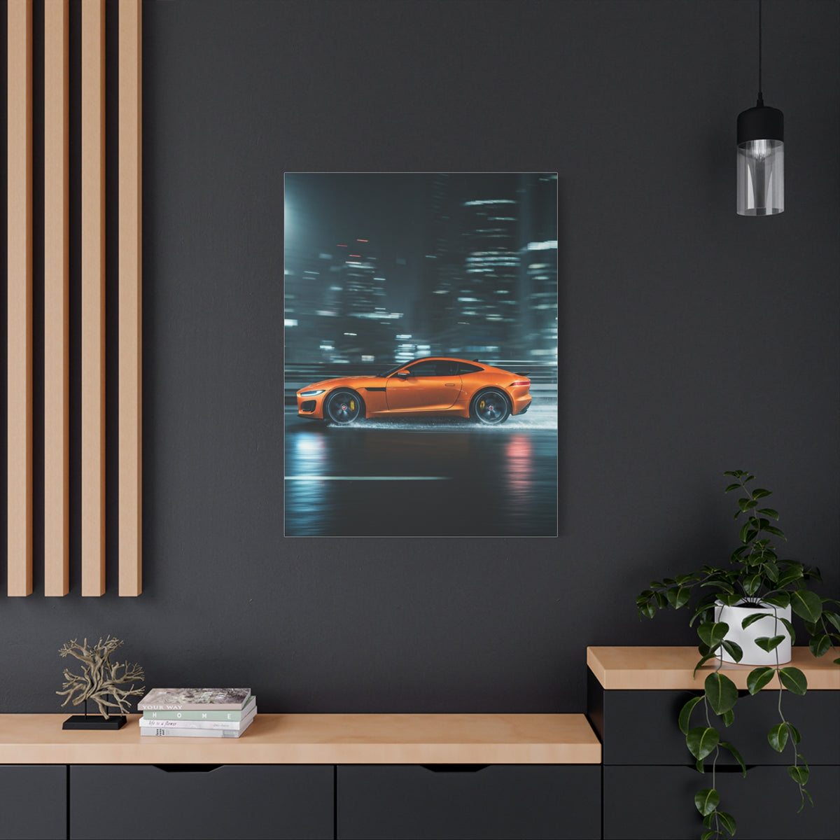 Jaguar F-Type Urban Street Performance Wall Art & Canvas Prints