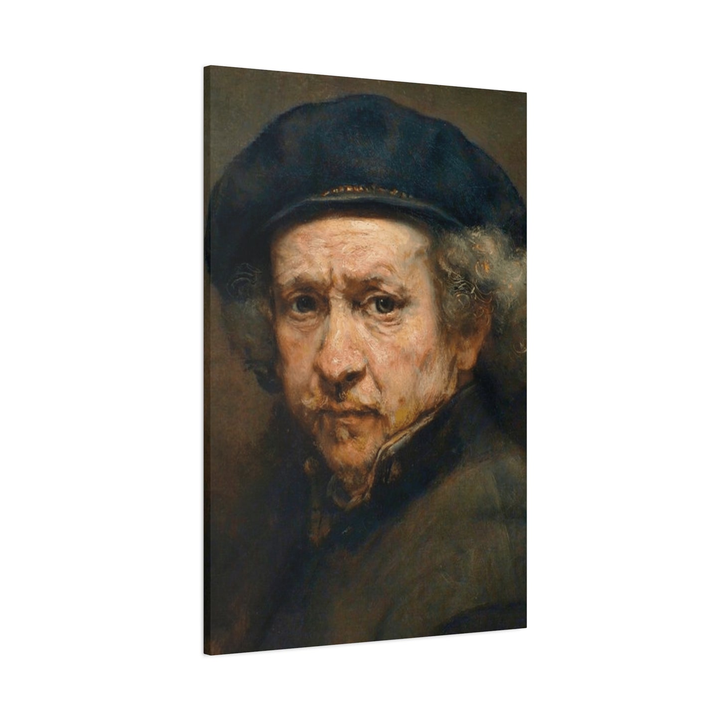 Rembrandt by himself Portrait Wall Art & Canvas Prints