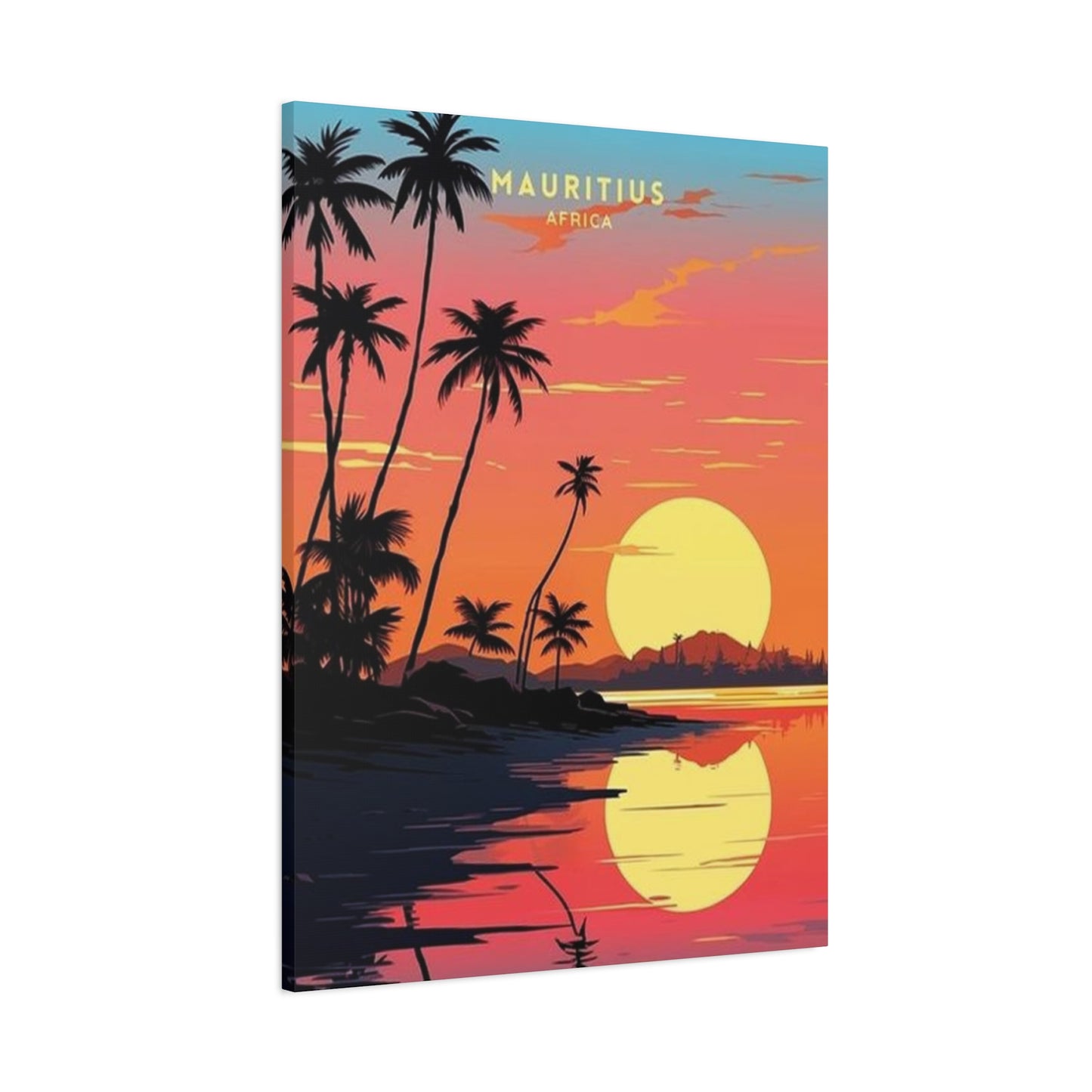 Mauritius Resort Poster Wall Art & Canvas Prints