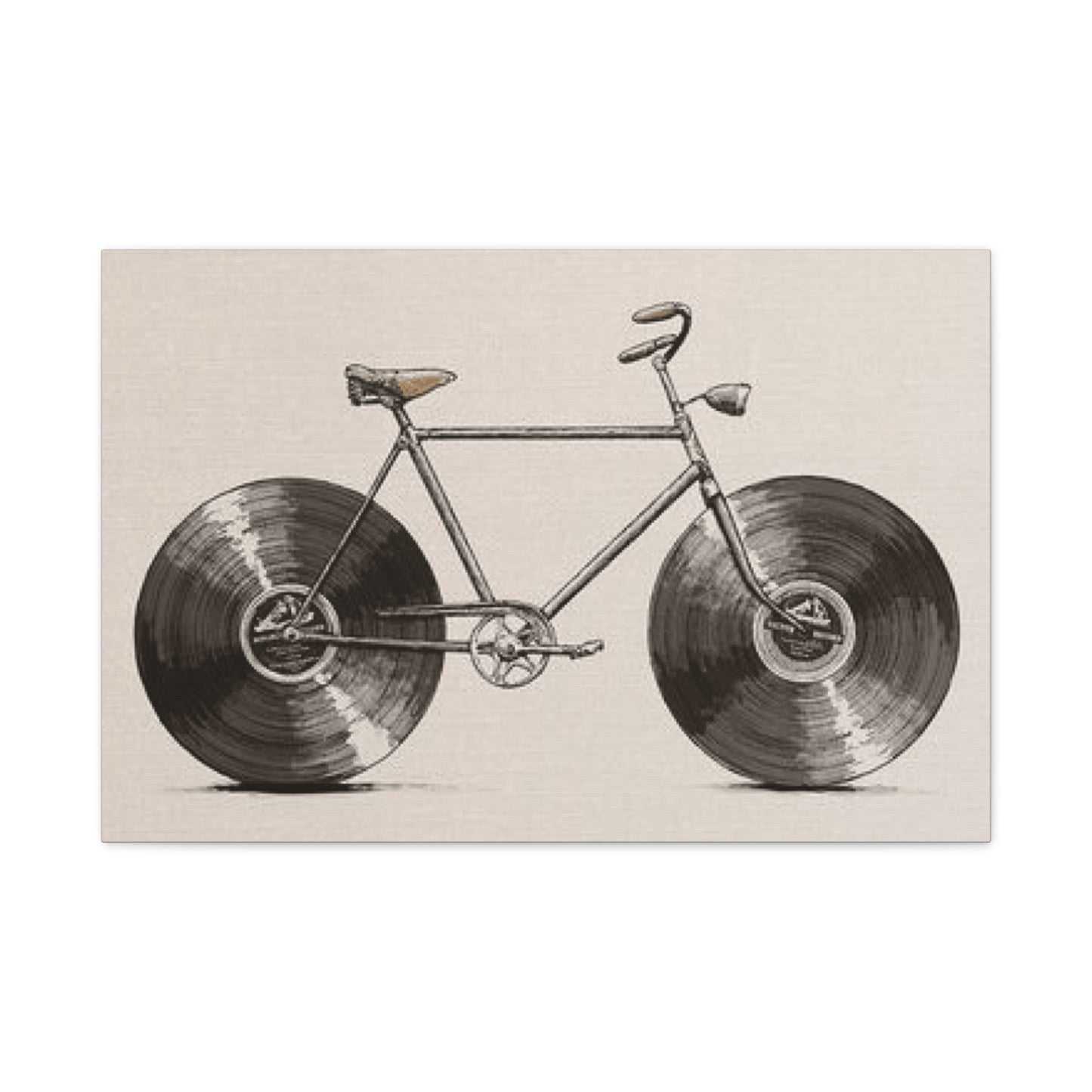 Old Bicycle Model Wall Art & Canvas Prints