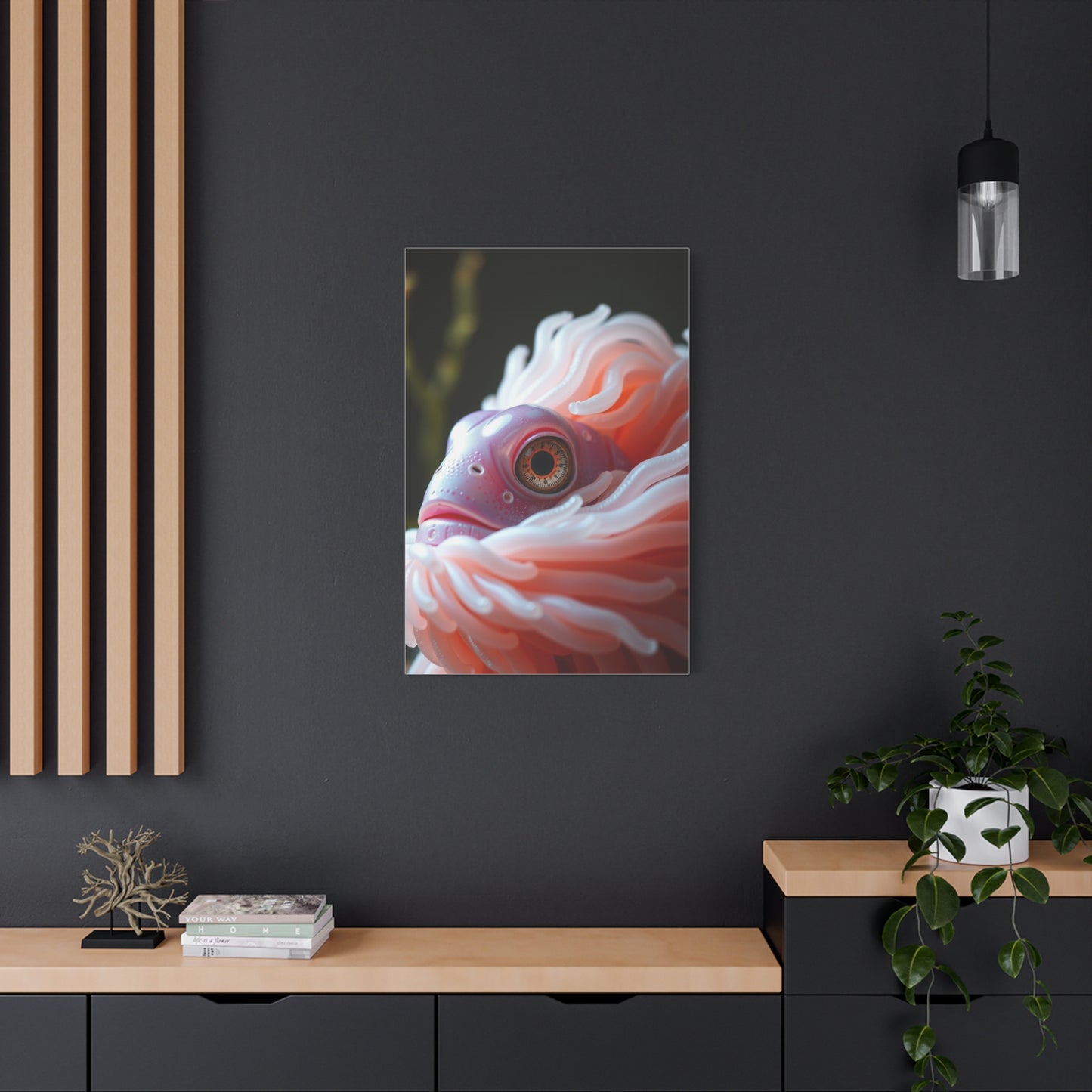 Tranquil Aquamarine Vista Wall Art & Canvas Print