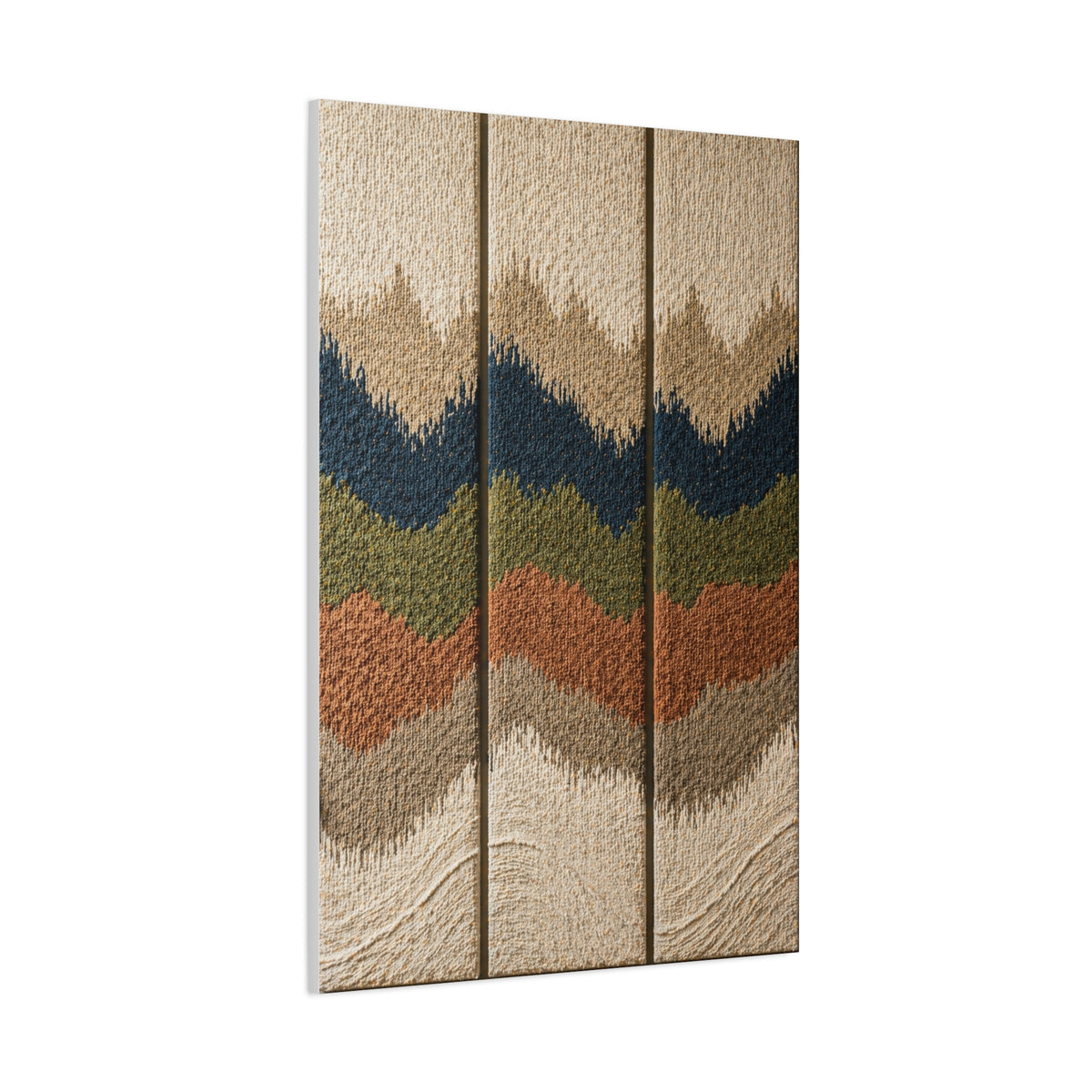 Layered Landscape Acoustic Texture Wall Art & Canvas Print