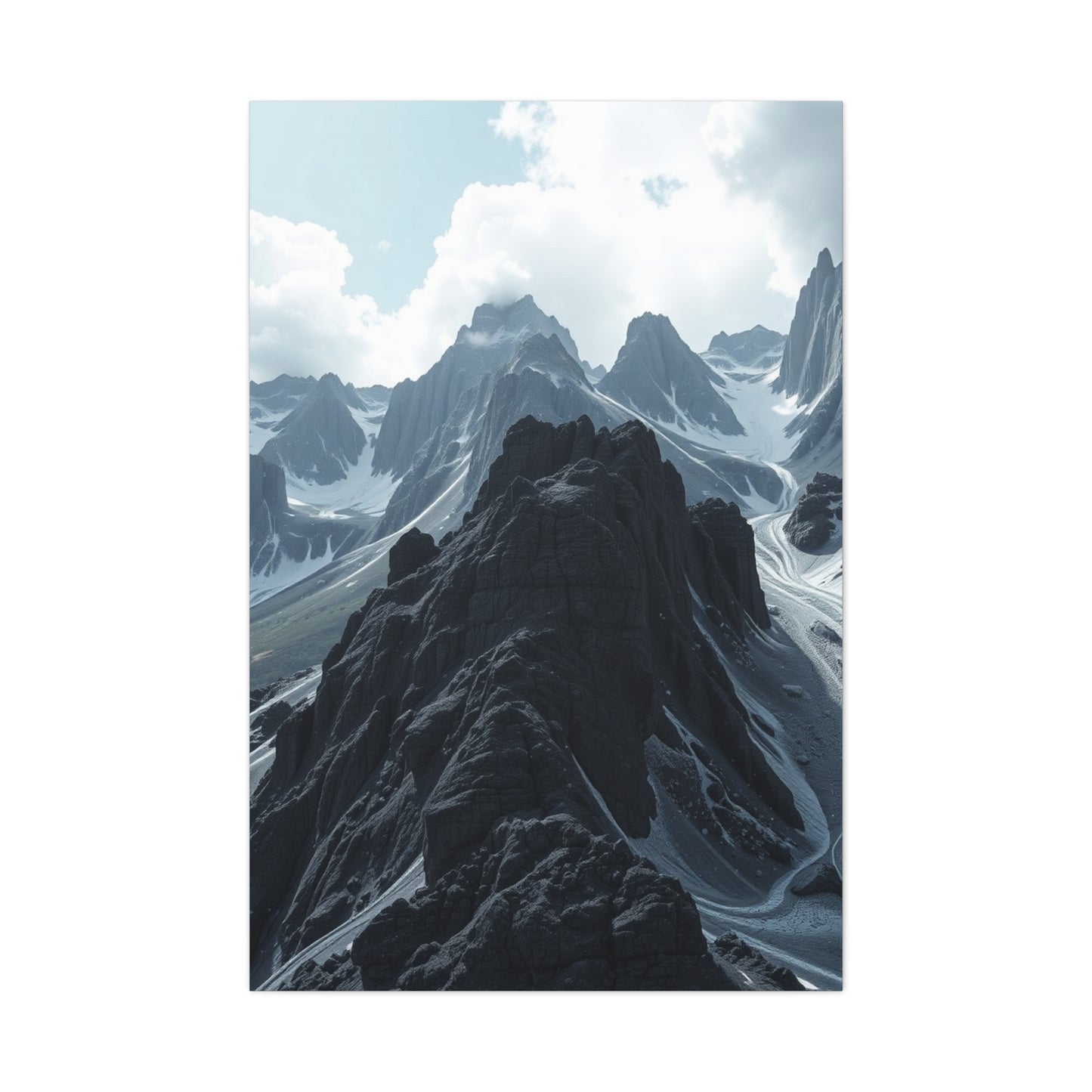 Black & White Scenic Landscapes Art Luxury Canvas Wall Art & Canvas Print