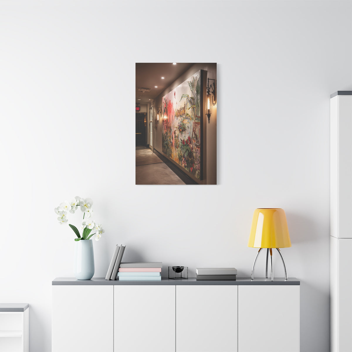 Whimsical Fantasy Garden Artwork Wall Art & Canvas Print