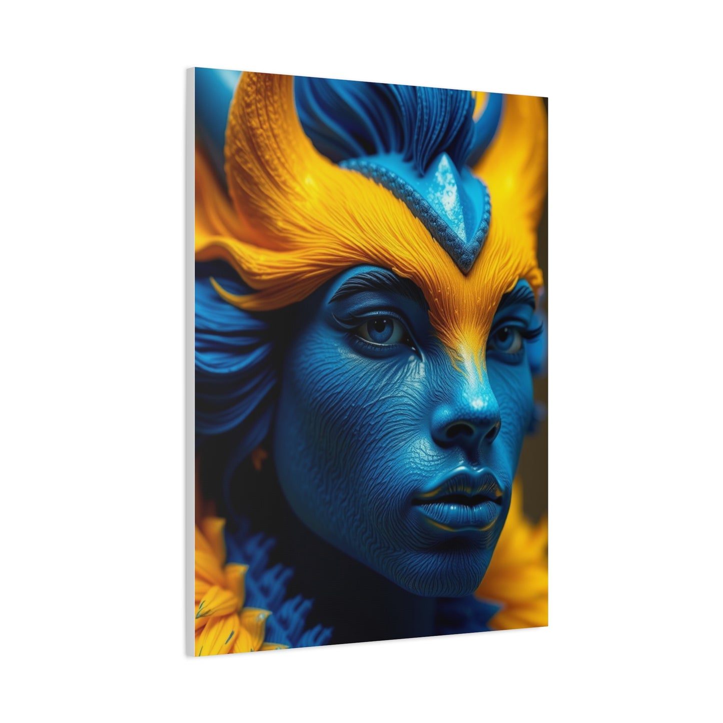 Blue & Yellow Art Refined Canvas Wall Art & Canvas Print