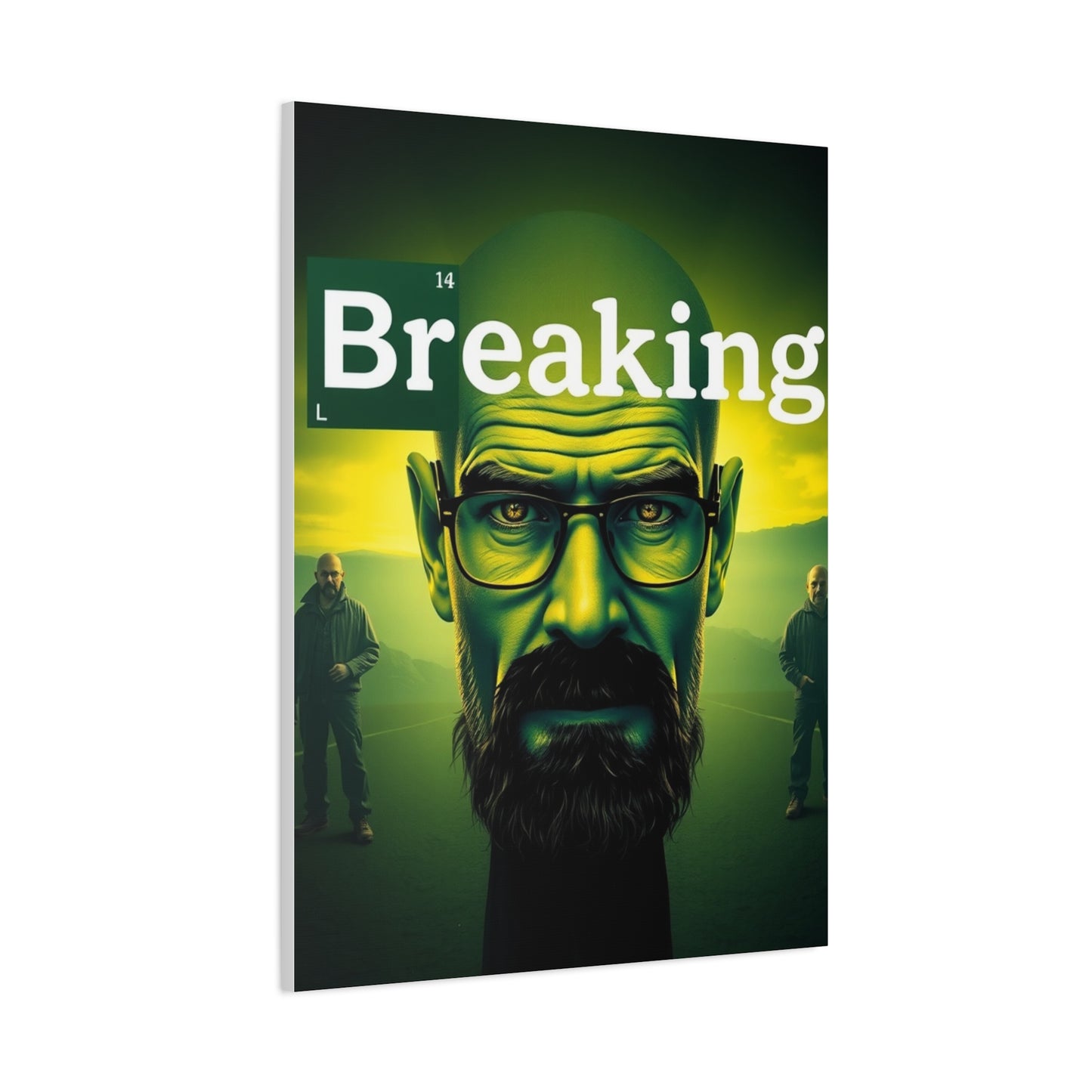 Supreme Breaking Bad Art Wall Art & Canvas Print