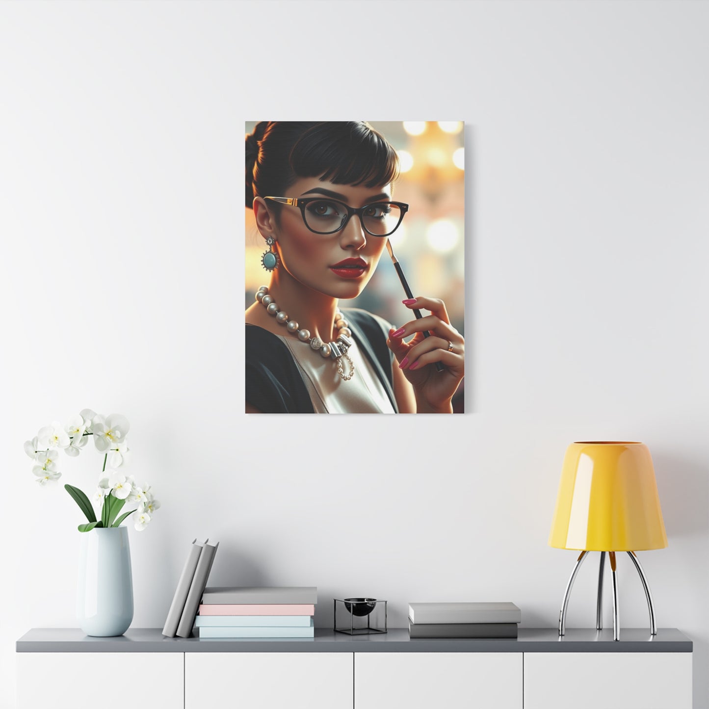 Elite Breakfast At Tiffany’s Characters Art Vision Wall Art & Canvas Print