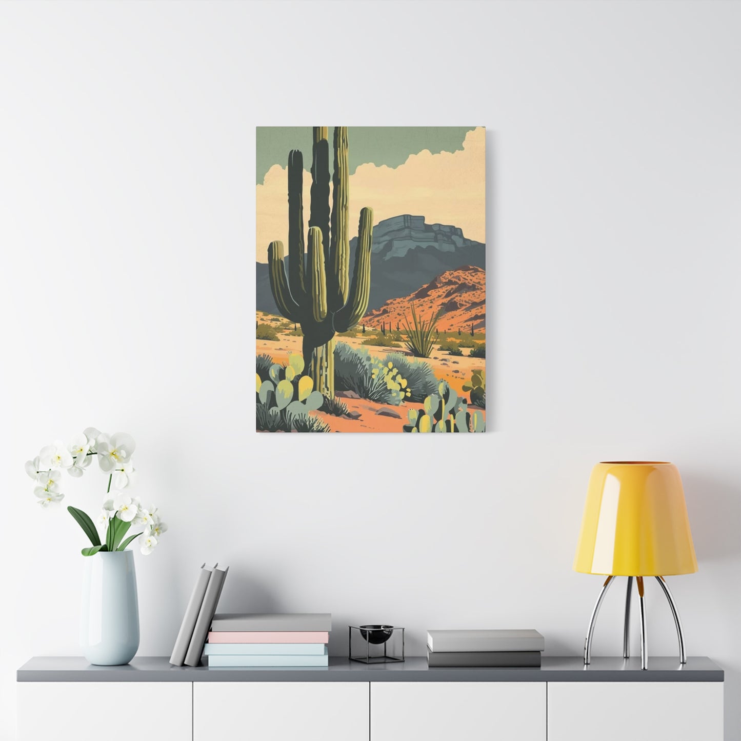 Abstract Cactus Arizona Desert Wall Art & Canvas Prints