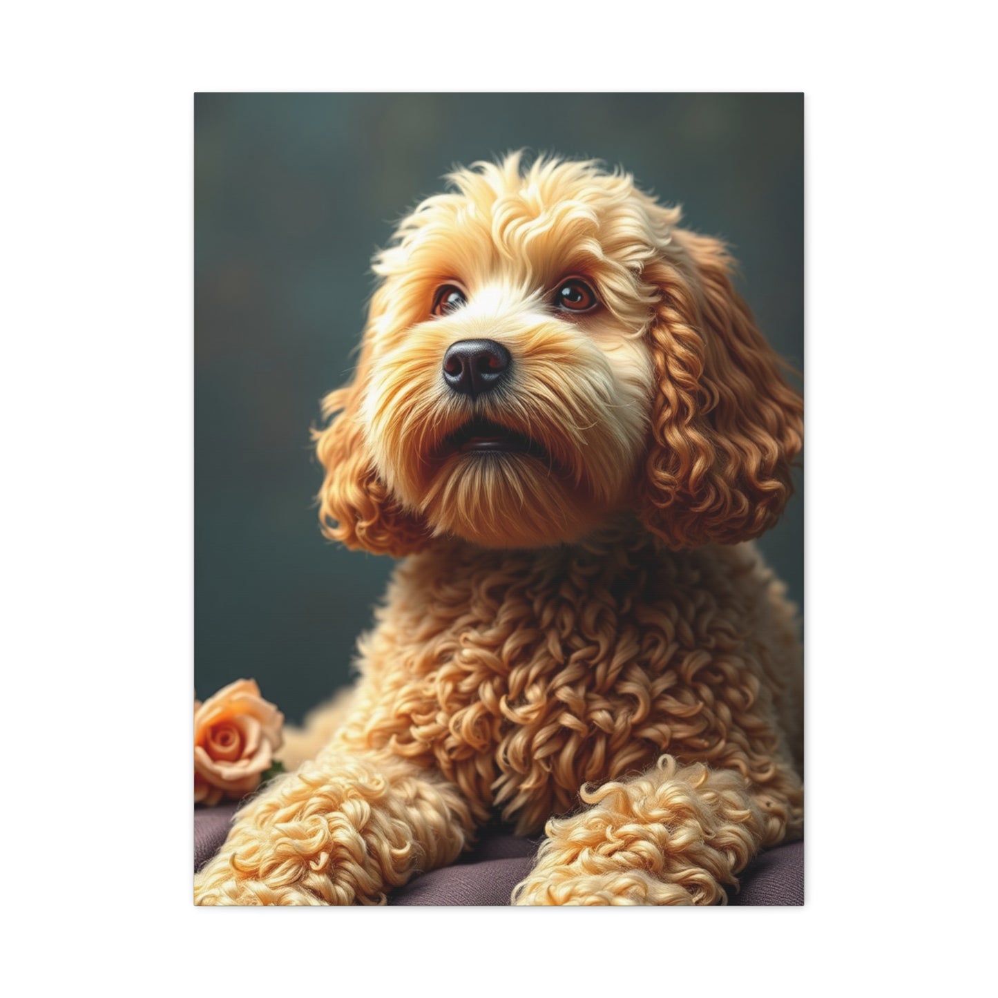Masterpiece Golden Doodle Art Vision Wall Art & Canvas Print
