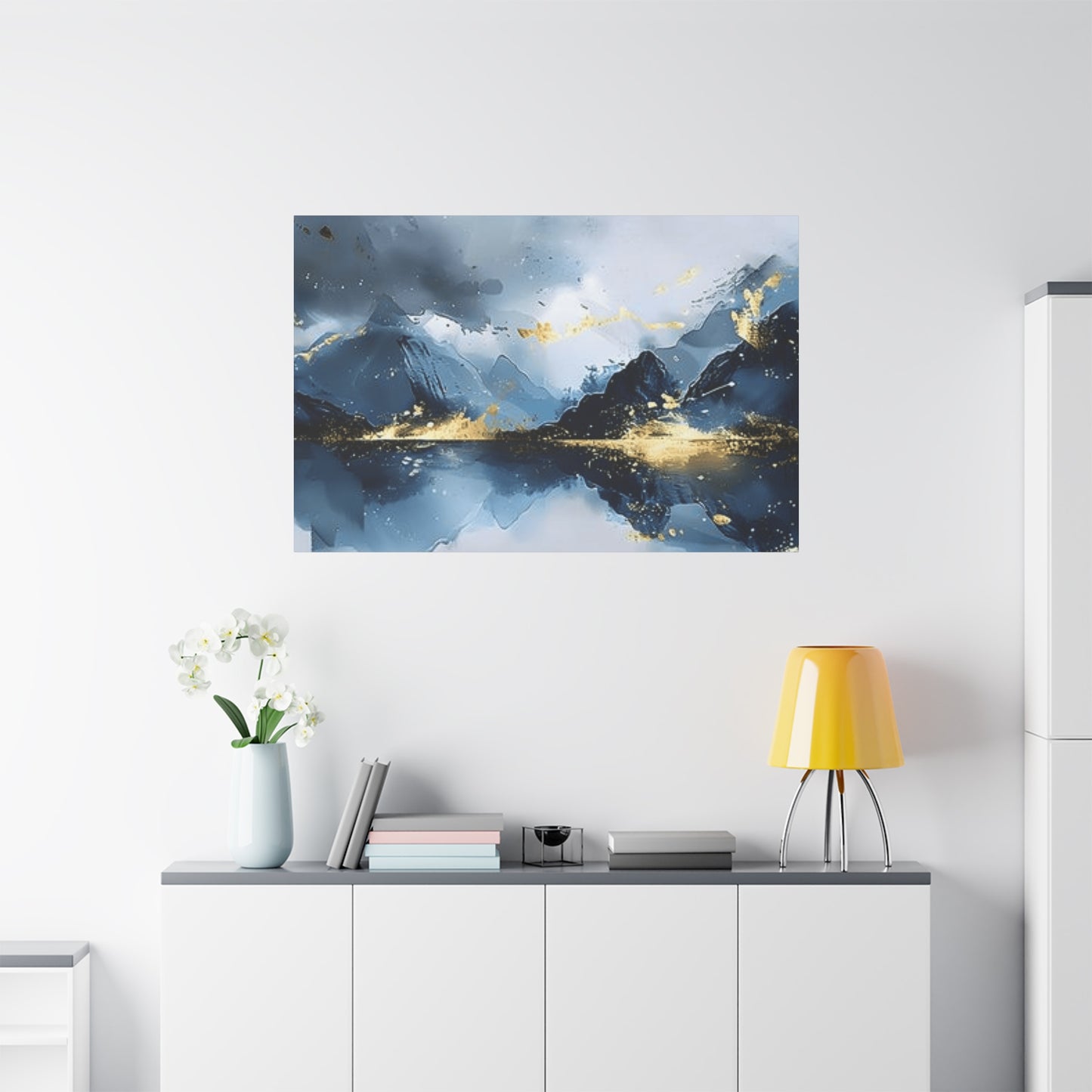 Blue Glaciers Ridge Wall Art & Canvas Prints