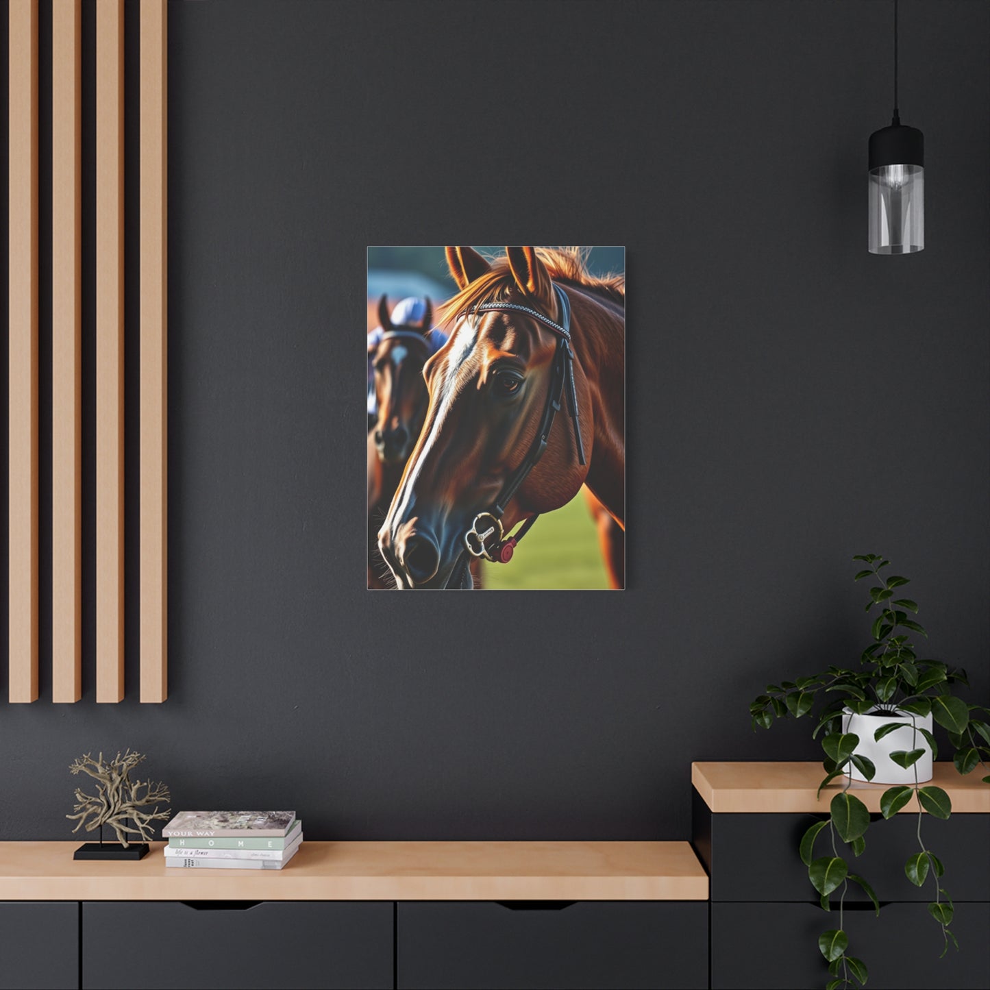Supreme Horse Racing Art Wall Art & Canvas Print