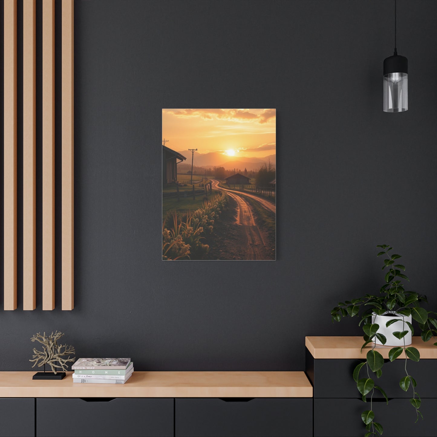 Tranquil Pastures Canvas Wall Art & Canvas Print