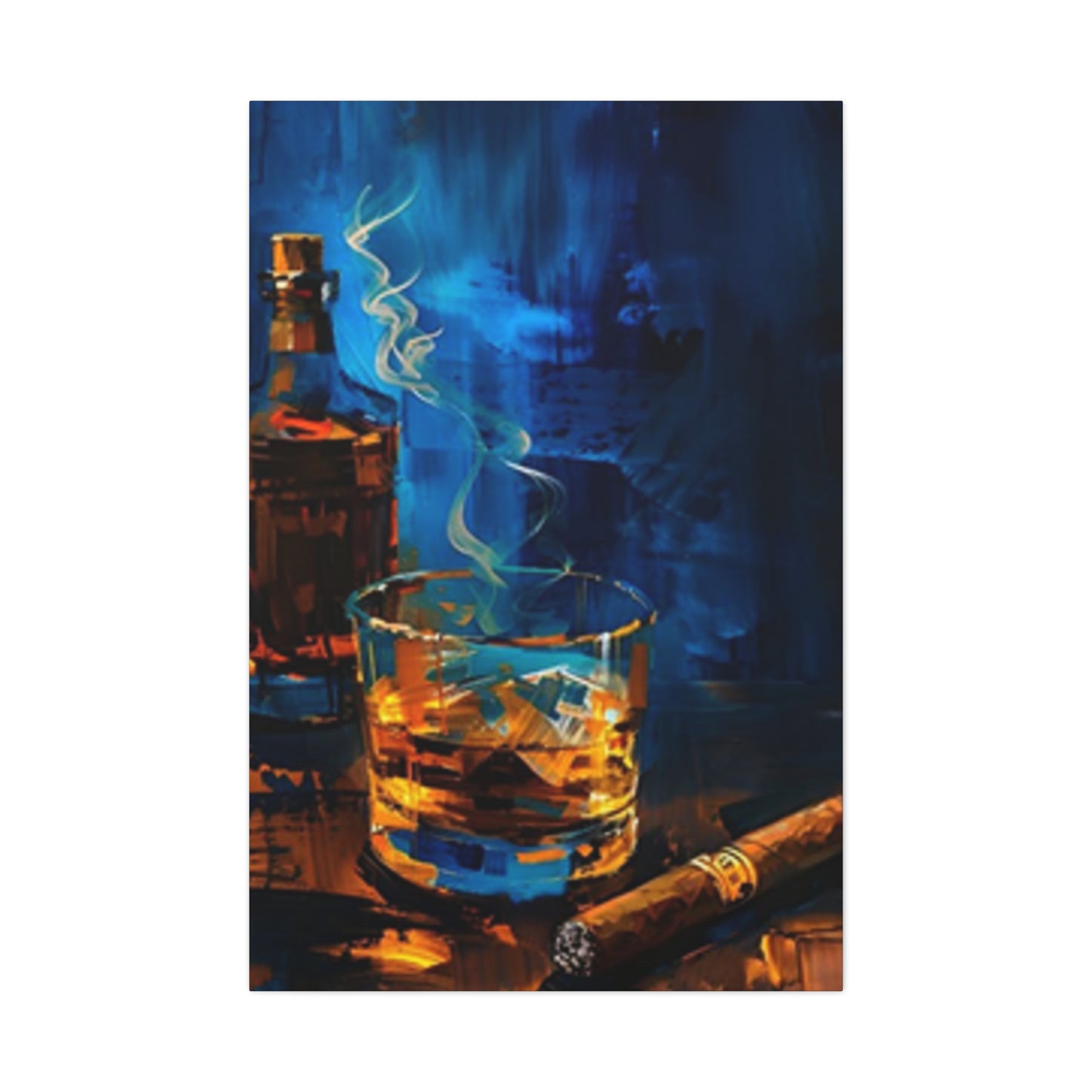 Whiskey And Cigar Wall Art & Canvas Prints