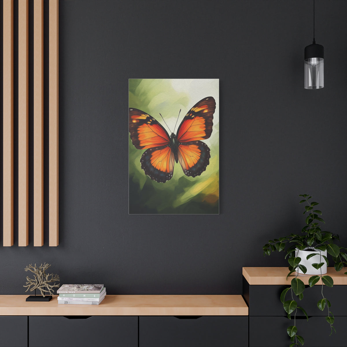 Monarch Butterfly Nature Study Wall Art & Canvas Prints