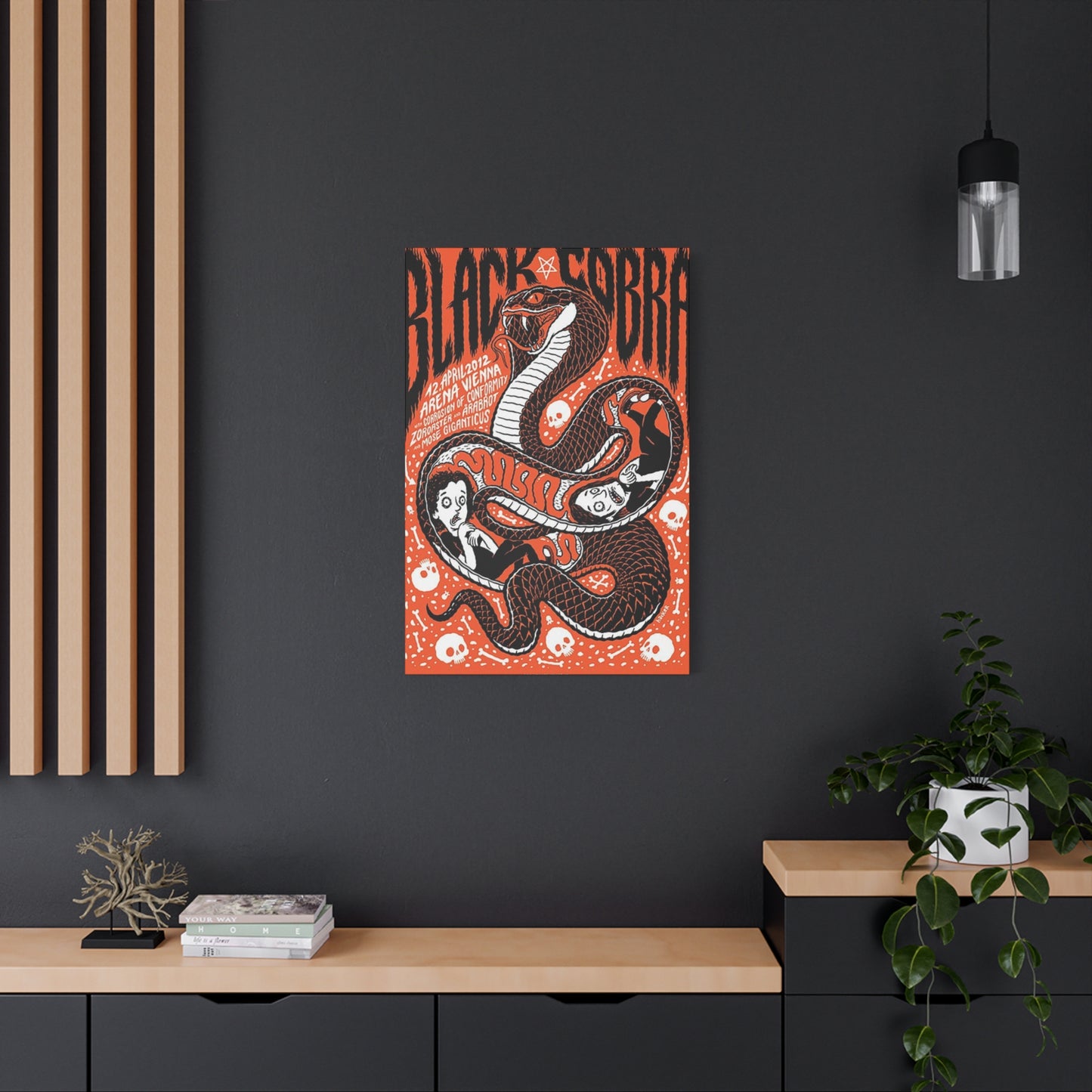 Black Cobra Wall Art & Canvas Prints