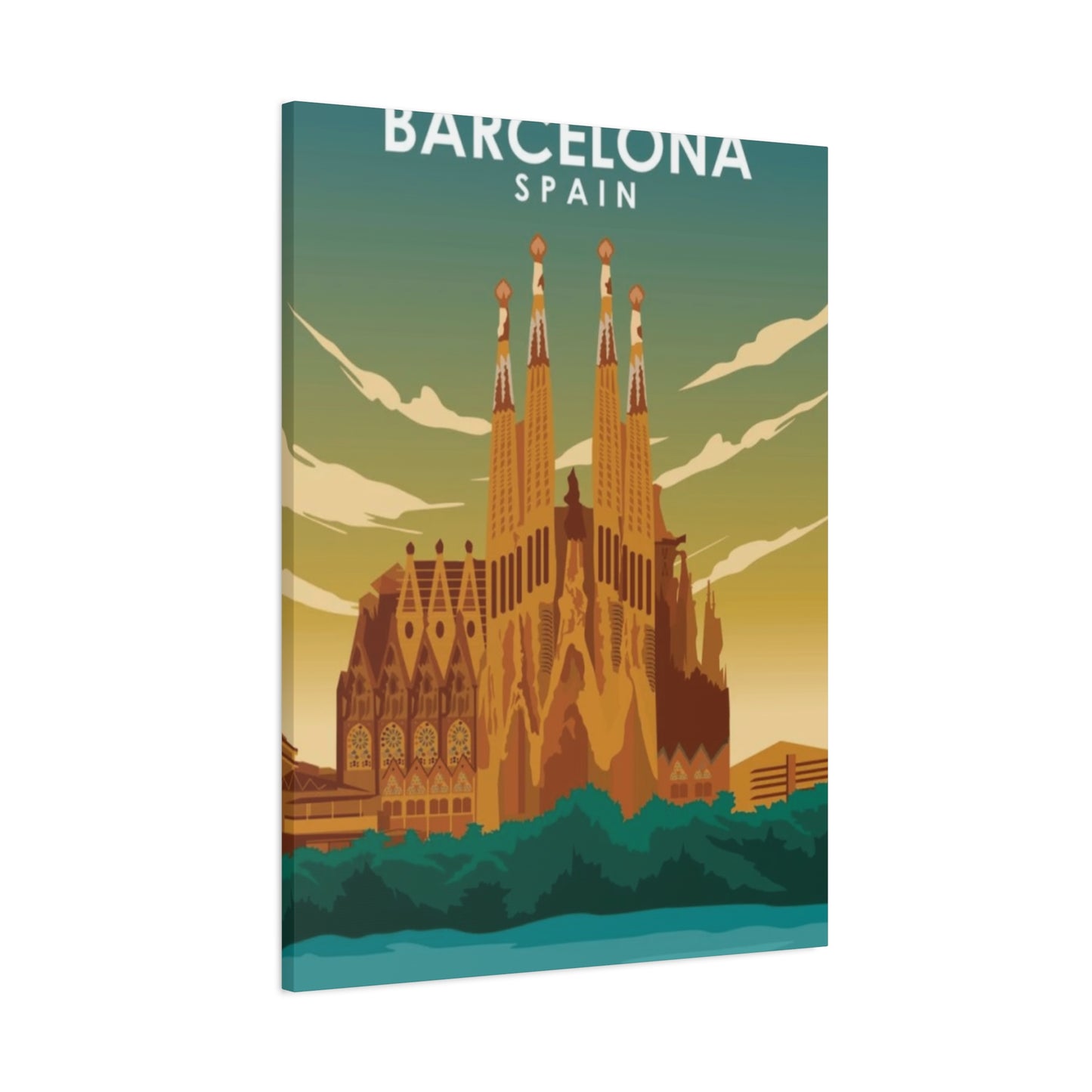 Barcelona Spain Wall Art & Canvas Prints