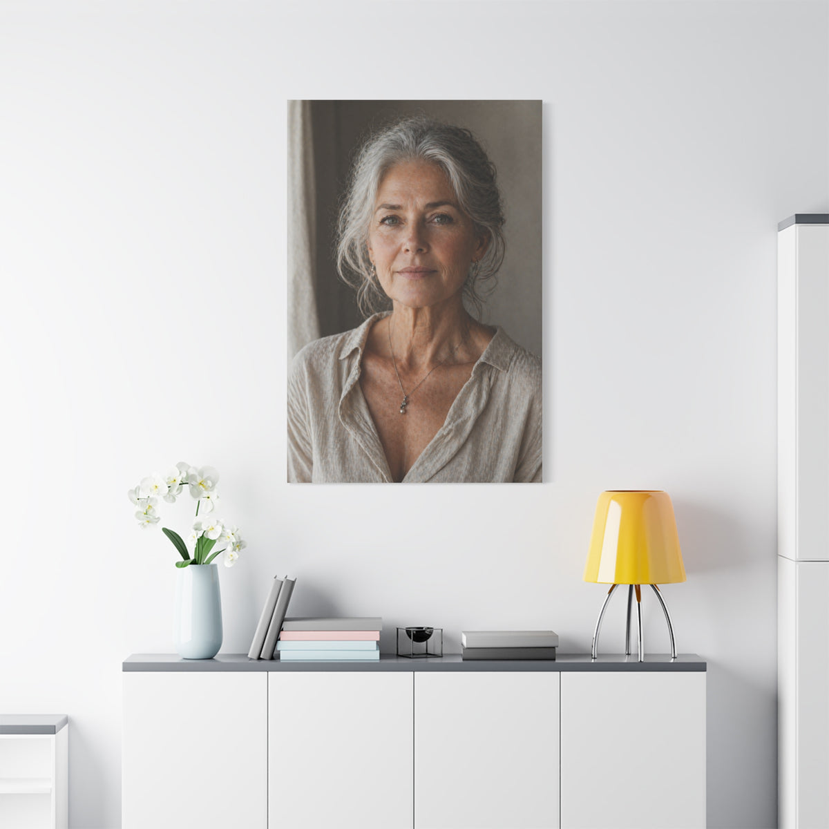 Mature Natural Light Portrait Wall Art & Canvas Print