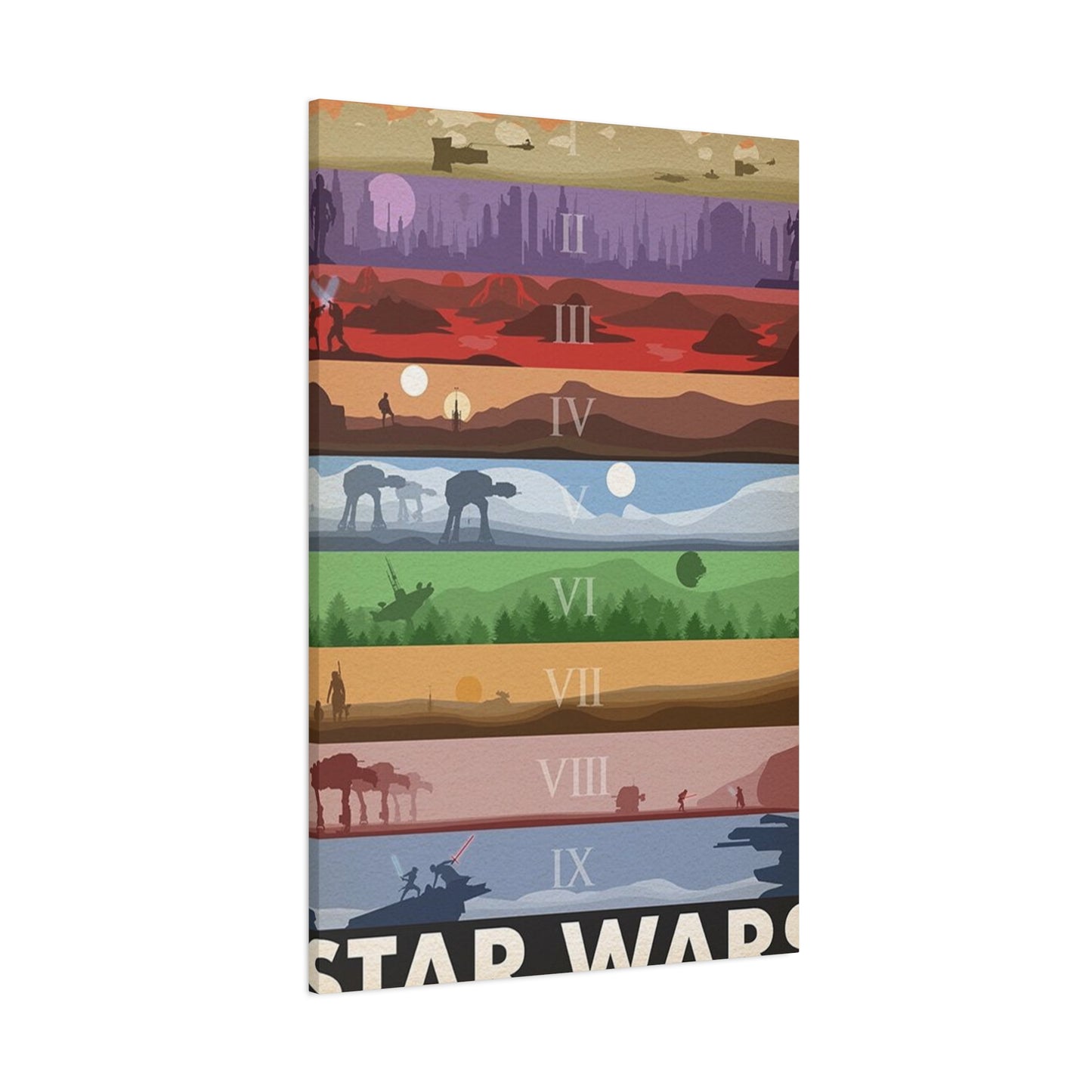 Star Wars Sequels Wall Art & Canvas Prints