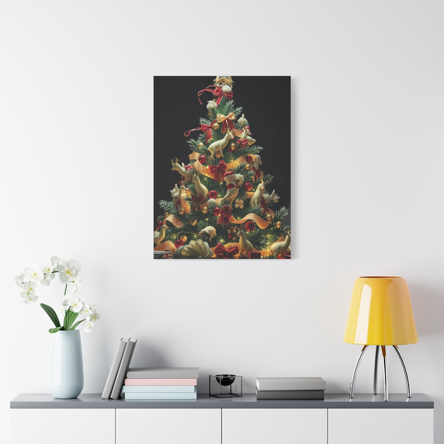 Timeless Yuletide Reverie Canvas