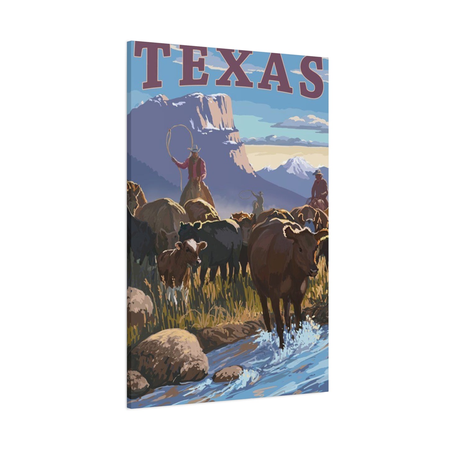Cowboys Of Texas Poster Wall Art & Canvas Prints