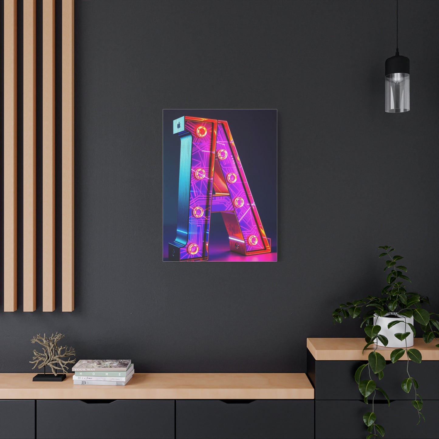Alphabet & Letter Art Artisan Canvas Wall Art & Canvas Print