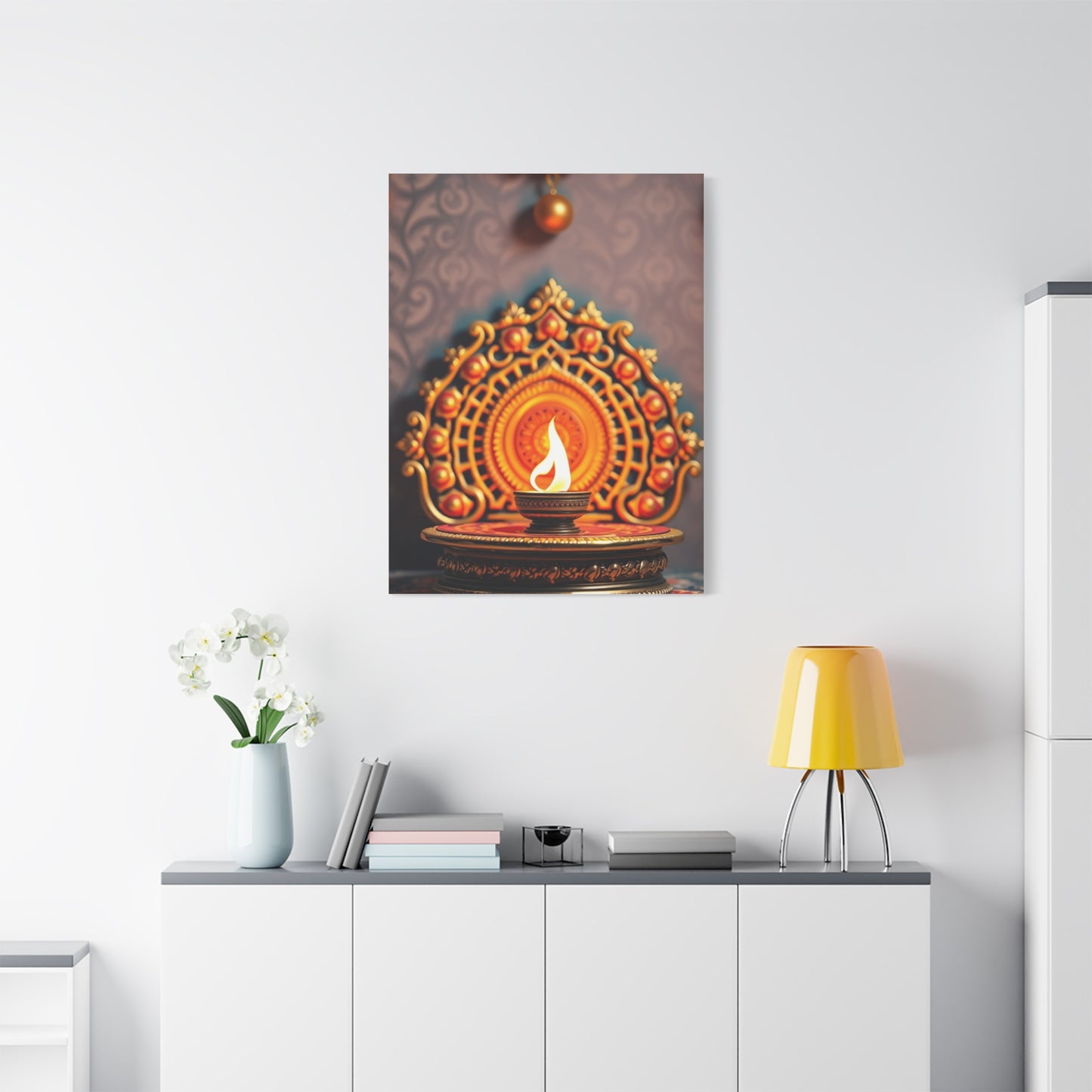 Masterpiece Indian Decor Art Vision Wall Art & Canvas Print