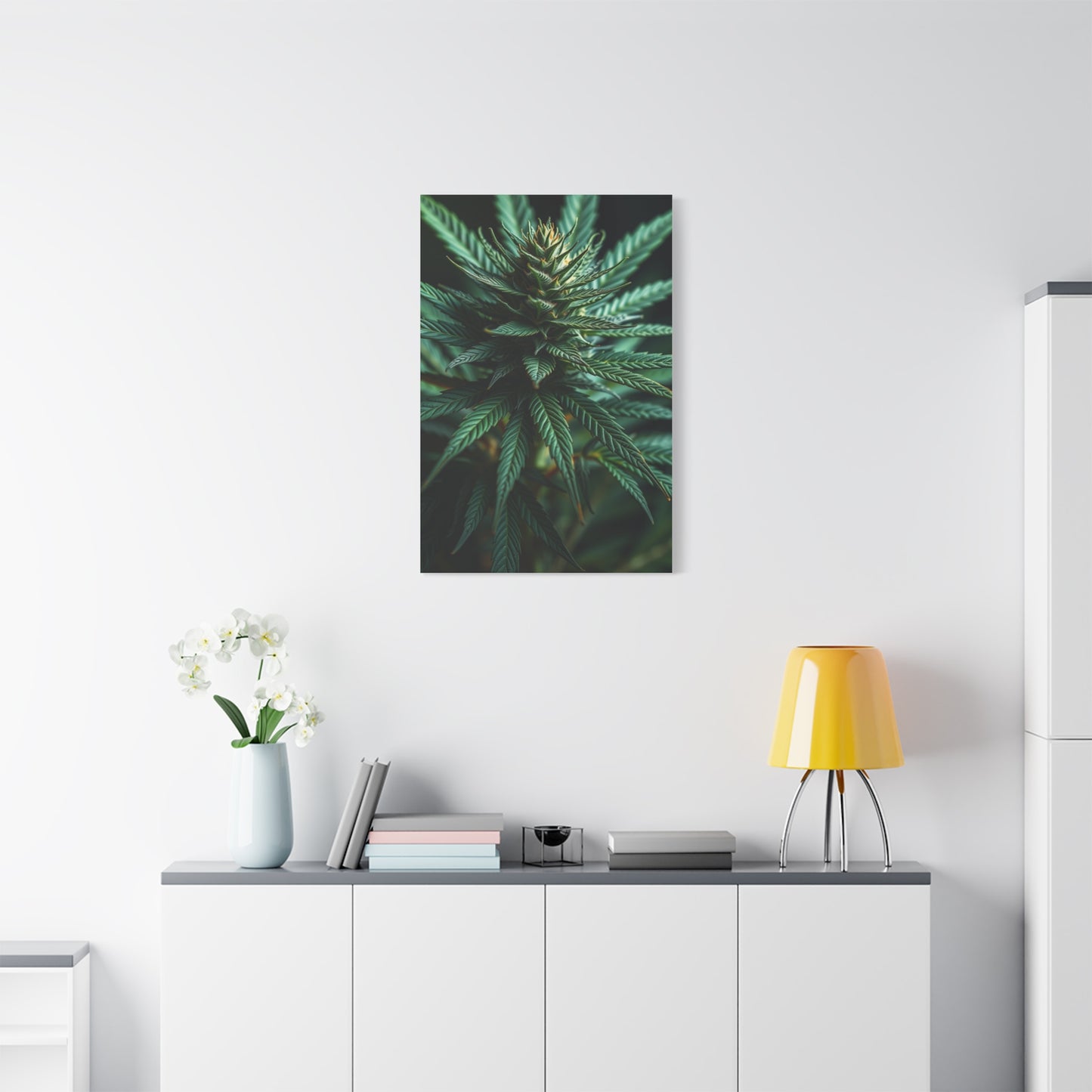 Ethereal Greenscape Art Wall Art & Canvas Print