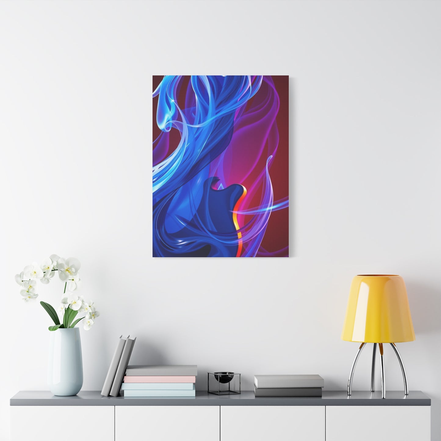 Supreme Blue Music Art Collection Wall Art & Canvas Print