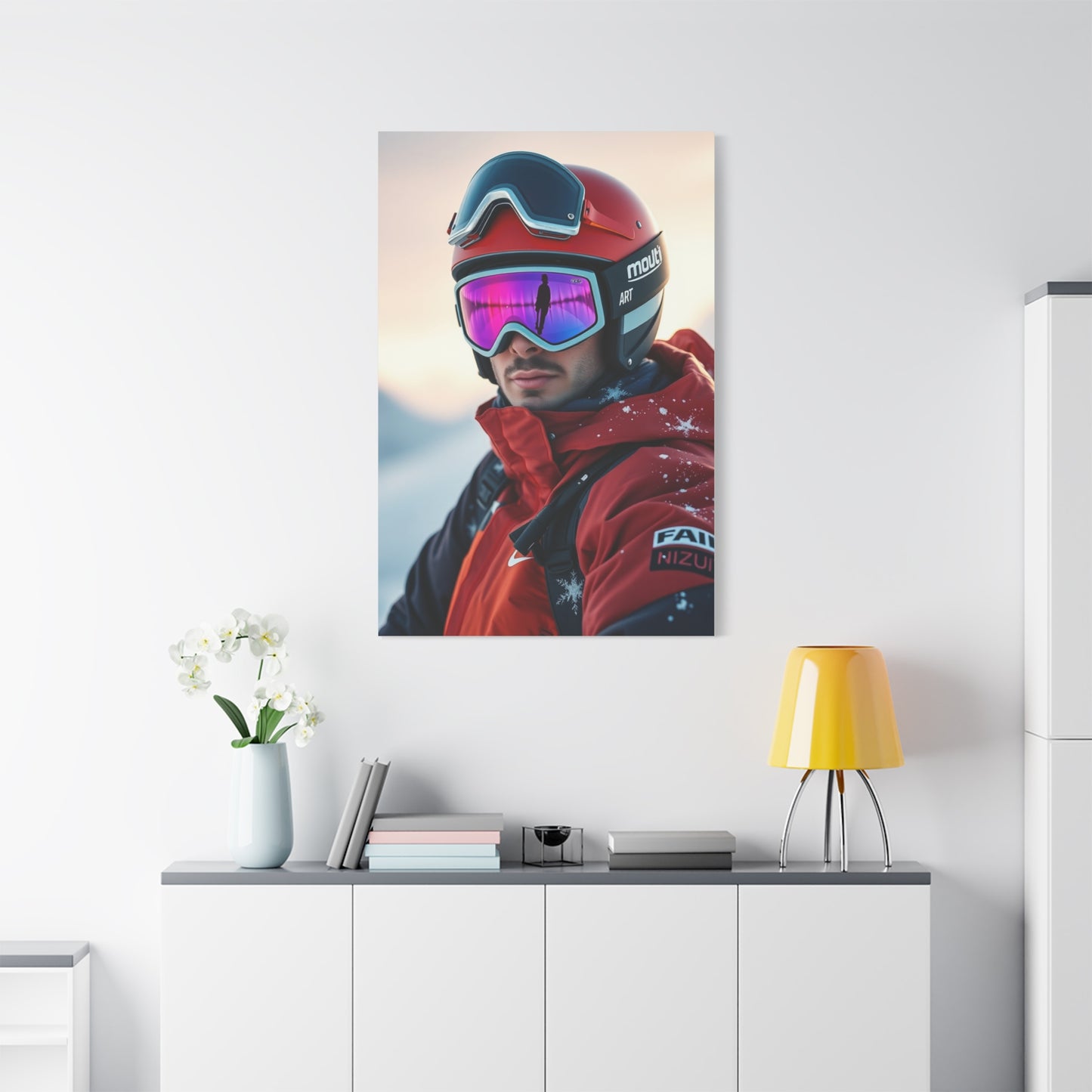 Skiing Art Refined Canvas Wall Art & Canvas Print