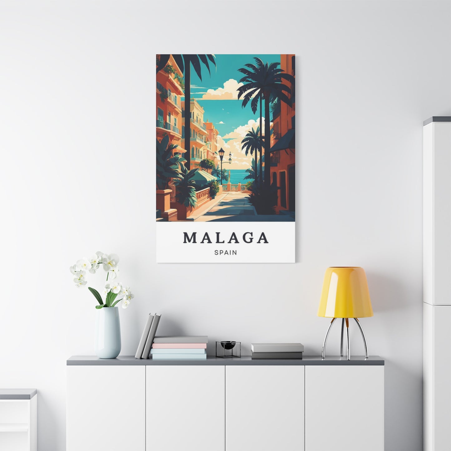 Malaga Spain Poster Wall Art & Canvas Prints